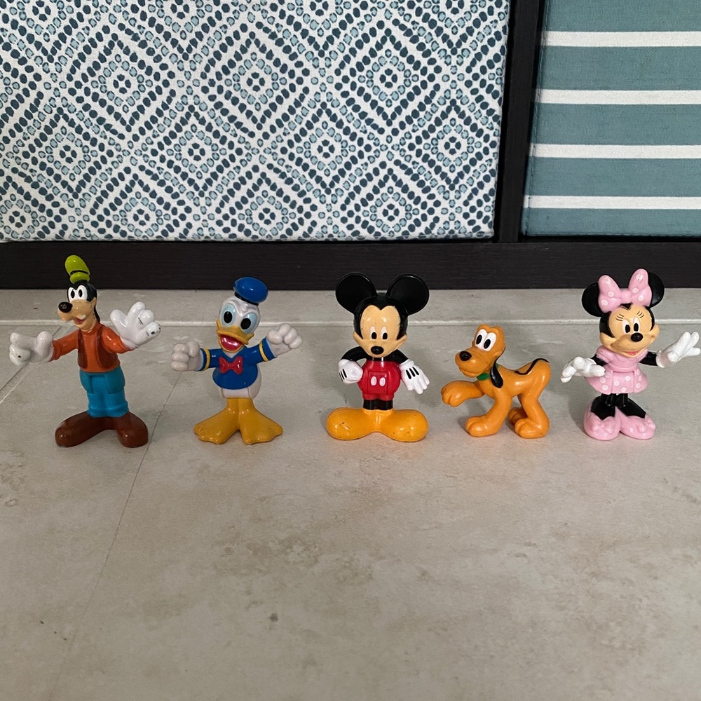 Set of Five Disney Figurines
